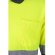 Polo bicolor alta visibilidad VL Vulcan manga larga Gris/Amarillo detalle 37