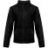 Chaqueta Thc Helsinki polar para hombre, con cremallera negro