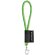 Lanyard nautic short con mosquetón de 9 mm