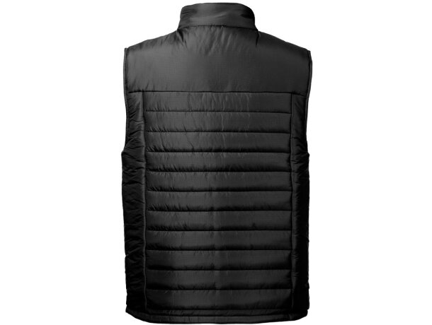 Chaleco acolchado THC Cloud nailon reciclado unisex Negro detalle 7