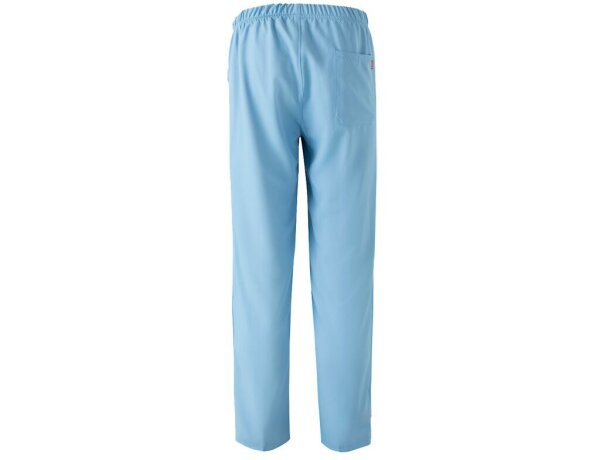 Pantalon freyr microfibra repelente a líquidos unisex sanitario Azul pastel detalle 12