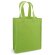 Bolsa reutilizable con asas de 30 cm verde claro