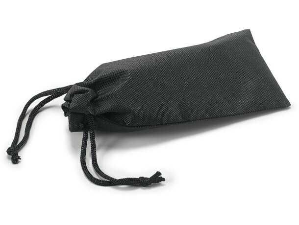 Funda para gafas de non woven negra Funda para gafas de non woven negra