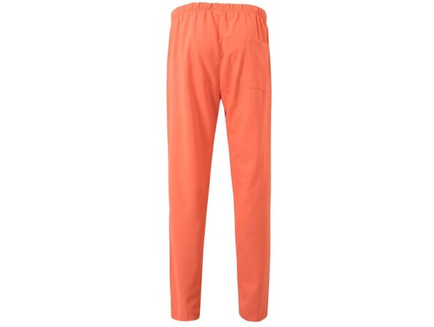 Pantalon freyr microfibra repelente a líquidos unisex sanitario Naranja detalle 30