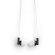 Auriculares con caja abs negro