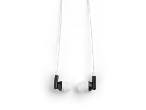 Auriculares con caja abs negro