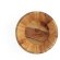 Ensaladera Sage de madera de acacia certificada FSC Natural oscuro detalle 3