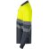 Polo bicolor alta visibilidad VL Vulcan manga larga Gris/Amarillo detalle 34