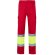 Pantalón multibolsillos bicolor poseidon con reflectantes Rojo/Amarillo