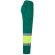Pantalón multibolsillos bicolor poseidon con reflectantes Verde/Amarillo detalle 26