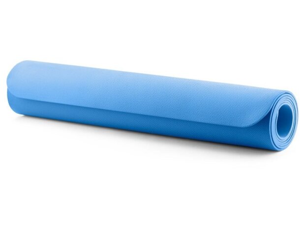 Colchoneta de yoga zion en eva con bolsa de transporte ventilada Azul claro detalle 6