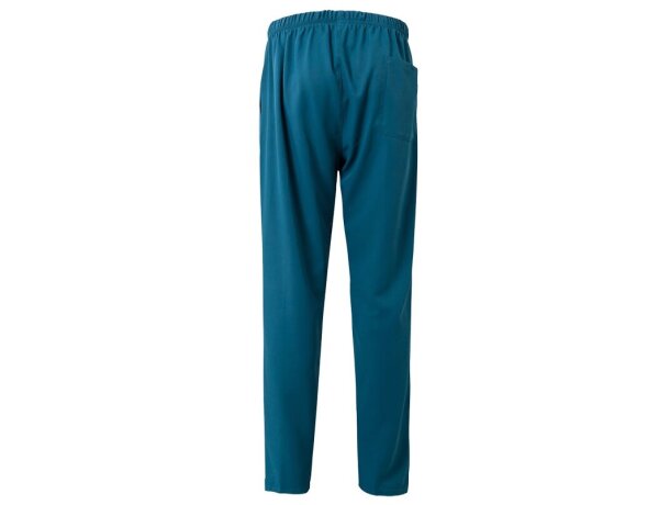 Pantalon freyr microfibra repelente a líquidos unisex sanitario Azul petróleo detalle 5
