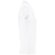 Polo mujer Berlin Women blanco algodón piqué manga corta Blanco detalle 4