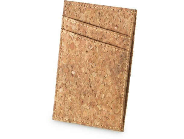 Porta tarjetas ecológico en corcho natural