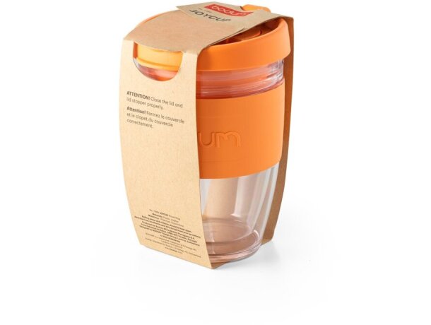 Taza Joycup 250 de viaje 250ml Naranja detalle 3