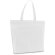 Bolsa grabado de la compra termosellada personalizada blanca