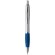 Bolígrafo con puntera de color azul