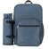 Mochila nevera whitsunday para pícnic con vajilla incluida Azul detalle 7