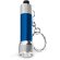 Llavero especial con linterna para grabar azul royal barata