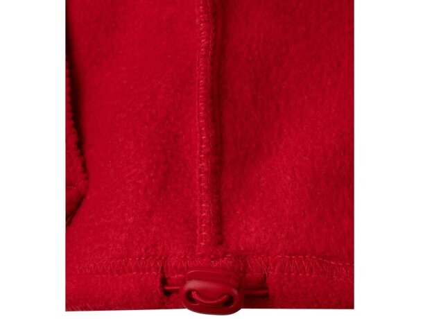 Chaqueta polar bicolor Eros con bandas reflectantes EN20471 Rojo/Amarillo detalle 44