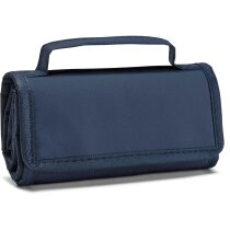 Bolsa térmica plegable con cierre de velcro azul