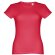 Camisetas manga corta corte entallado de algodón 150 g/m2 Thc Sofia Rojo detalle 74