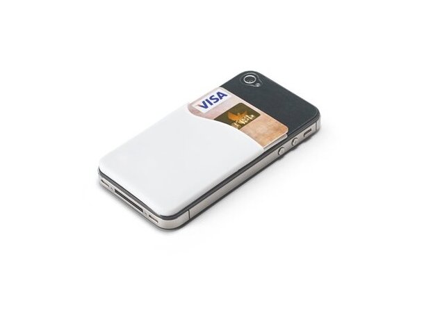 Porta Shelley Tarjetas Para Smartphone blanco