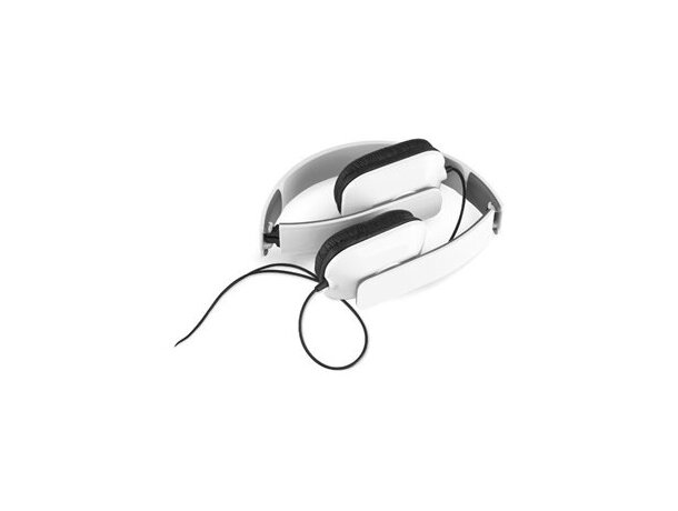 Auriculares plegables modernos blanco