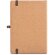 Cuaderno a5 orwell con tapa de bambú y corcho natural Natural detalle 4