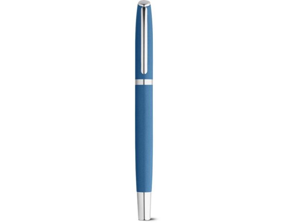 Set Re-lando roller y bolígrafo en aluminio reciclado 100% rAL Azul detalle 28