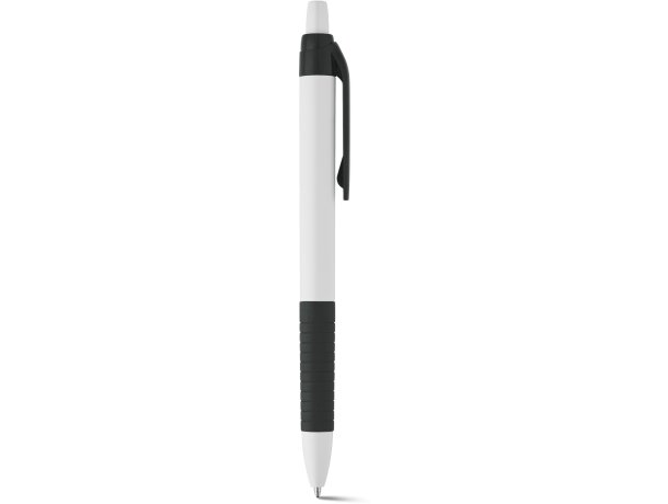 Bolígrafo Aero con grip y clip en color negro