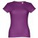 Camisetas manga corta corte entallado de algodón 150 g/m2 Thc Sofia Morado detalle 39