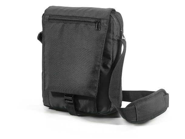 Bandolera para tablet poliéster 800d personalizada negra Bandolera para tablet poliéster 800d personalizada negra