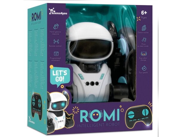 Romi Intelligent Robot educativo con reconocimiento de gestos Multicolor detalle 10