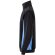 Sudadera de rizo bicolor Svarog cuello alto media cremallera Negro/Azul claro detalle 27