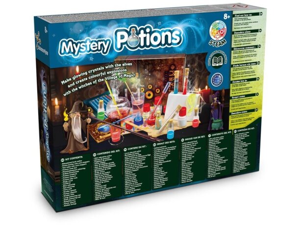 Set educativo Mystery Potions Kit I con varita y caldero mágico Multicolor detalle 2