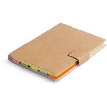 Notas adhesivas ecológicas personalizadas Bloc Lewis con cartón y 7 sets