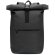 Mochila enrollable Portland con panel acolchado y asa trolley Negro detalle 15