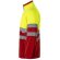 Chaqueta polar bicolor Eros con bandas reflectantes EN20471 Rojo/Amarillo detalle 43