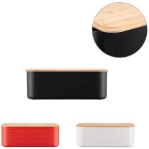 Panera Bistro Bread blanca con tapa de bambú