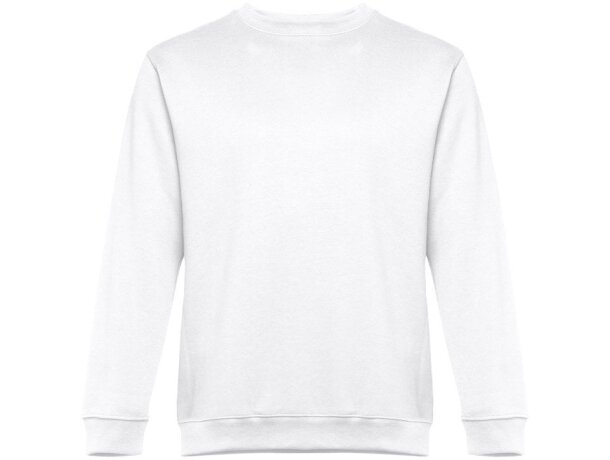 Sudadera unisex Delta Wh en algodón y poliéster detalle 1