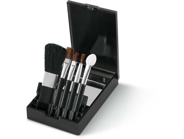 Estuche de maquillaje personal personalizado negro Estuche de maquillaje personal personalizado negro