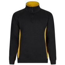 Sudadera bicolor Svarog en gris con cuello alto