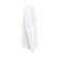 Sudadera unisex Colombo en algodón blanco con felpa italiana Blanco detalle 3