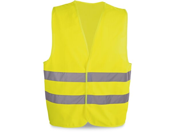 Chaleco de seguridad homologado amarillo personalizado