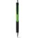 Bolígrafo Caribe colorido con antideslizante con logo verde claro