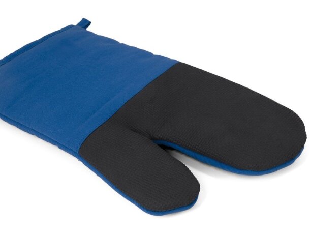 Guante de cocina Lawson con silicona termorresistente Azul royal detalle 7