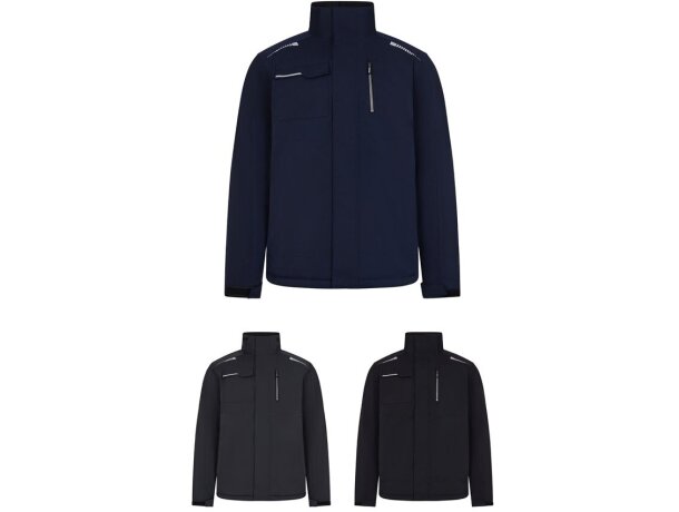 Chaqueta acolchada VL Nyx reciclada repelente al agua unisex detalle 1