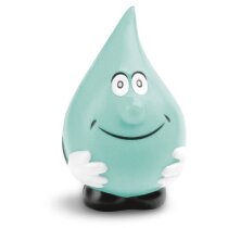 Antiestrés para regalo con forma de gota azul