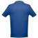 Polo Adam de algodón piqué cardado con cuello canalé Azul royal detalle 57